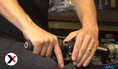 tighten mountain bike brakes