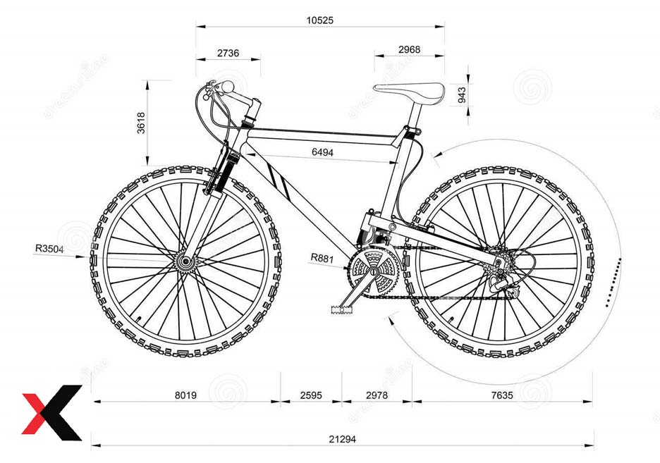 adult bicycle dimensions