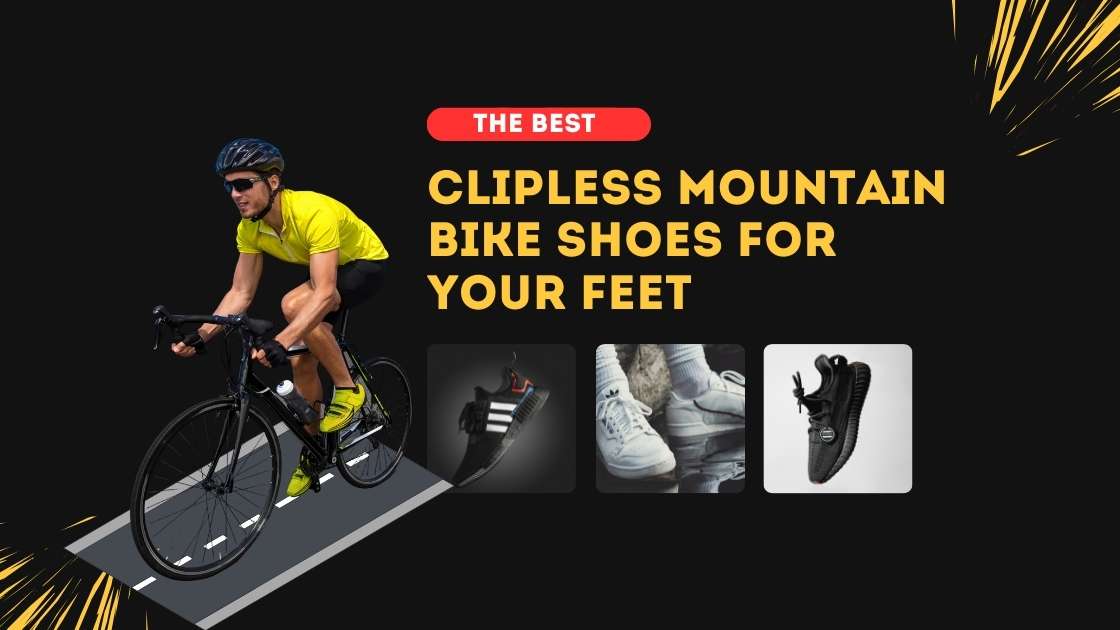 Clipless mountain bike shoes for feet safety