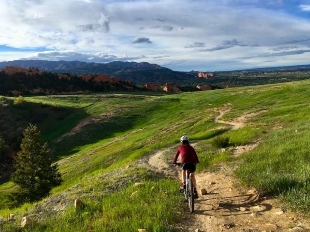 Beginner mountain bike trails near me
