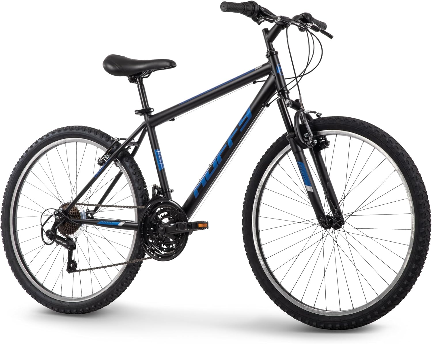 Conquer the trails with the Huffy Stone Mountain Hardtail Mountain Bike. Durable, affordable, and ready for adventure. Find your next ride today!