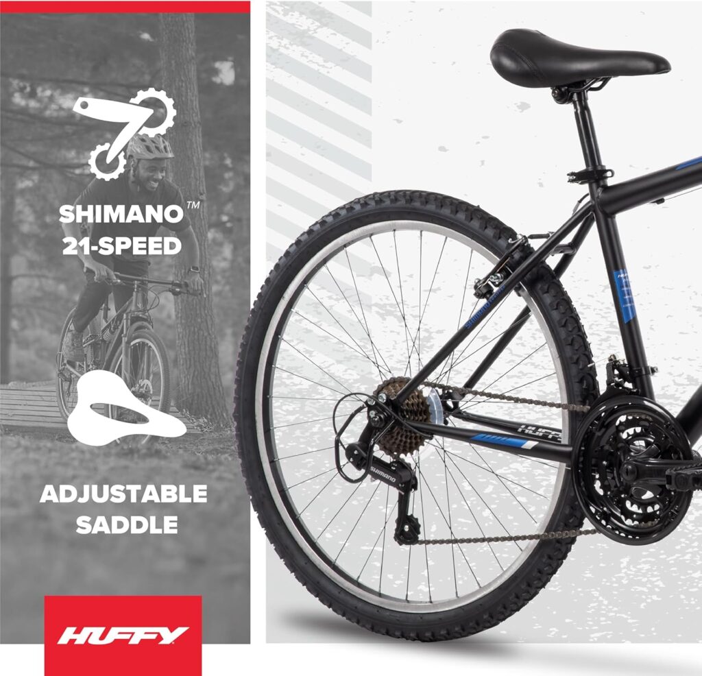 Looking for a reliable, entry-level mountain bike? The Huffy Stone Mountain Hardtail delivers quality and value for exploring dirt trails.