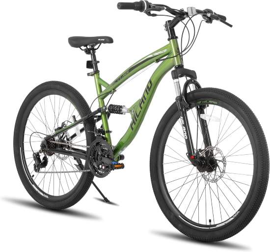 Hiland Full Suspension Mountain Bike 21 Speed 26 Inch