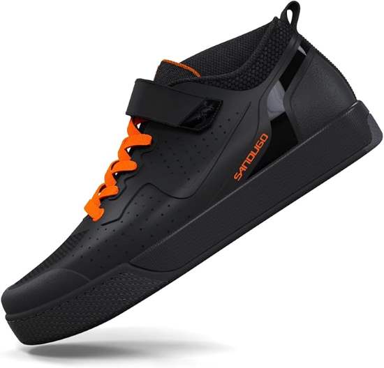 Mens MTB Mountain Bike SPD Cycling Shoes Black