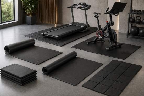 Durable Bike Trainer Mat in Colorado for All Floors