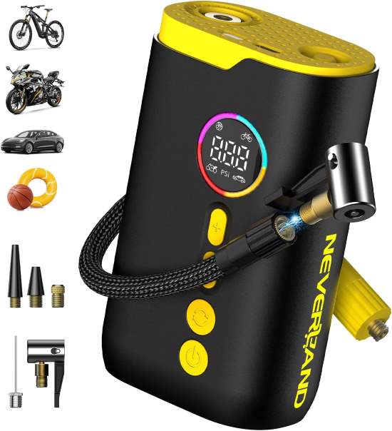 NEVERLAND Tire Inflator Portable Air Compressor