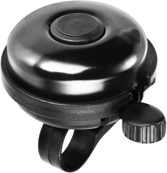 Accmor bicycle bell with loud crisp sound mounted on a bike in Pennsylvania