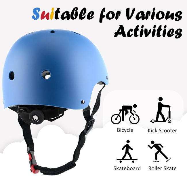 OUWOER Kids Bike Helmet with adjustable fit for children in Washington