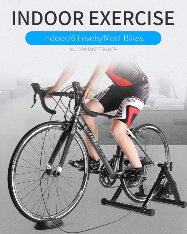CXWXC Indoor Cycling Stand for stable at-home bike training