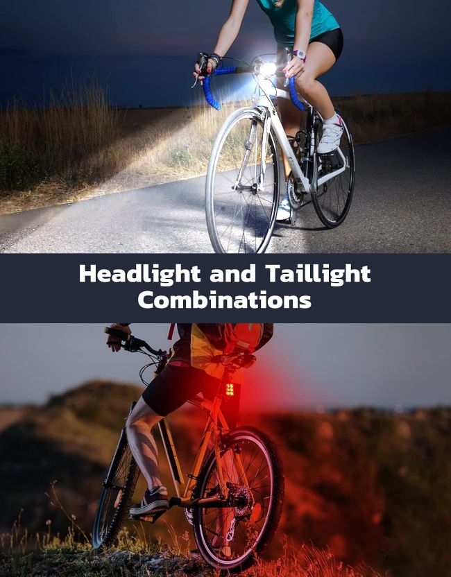 Zewdov bike light set designed to improve visibility during night rides
