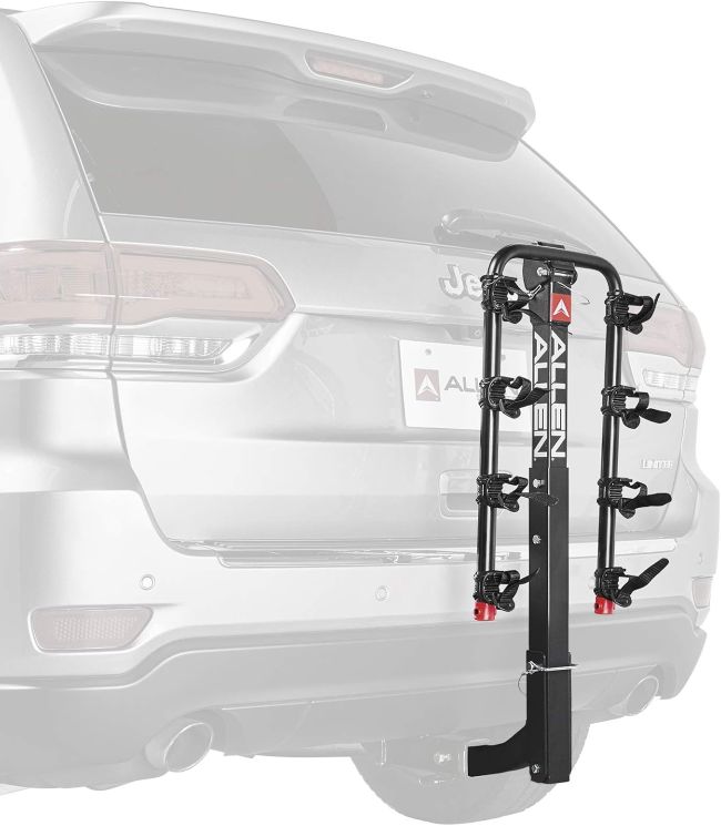 Allen Sports bike rack with convenient hitch-mount design